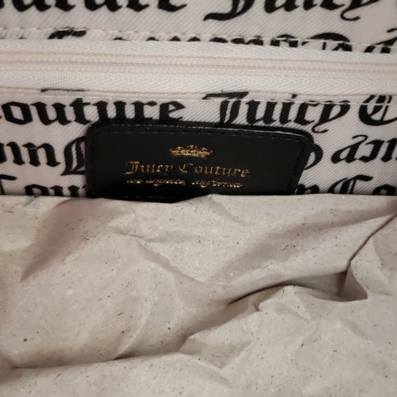 Juicy Couture Black Disty Rose Neon lights backpk - Picture 9 of 12